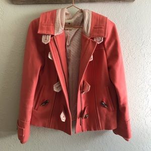 Anthropologie toggle peacoat